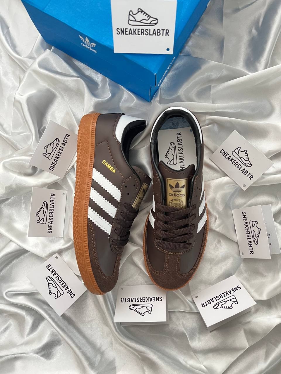 Adidas Samba Brown White