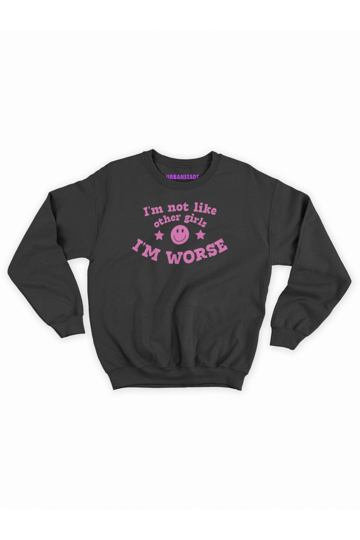 I’m Worse Siyah Sweatshirt Hoodie