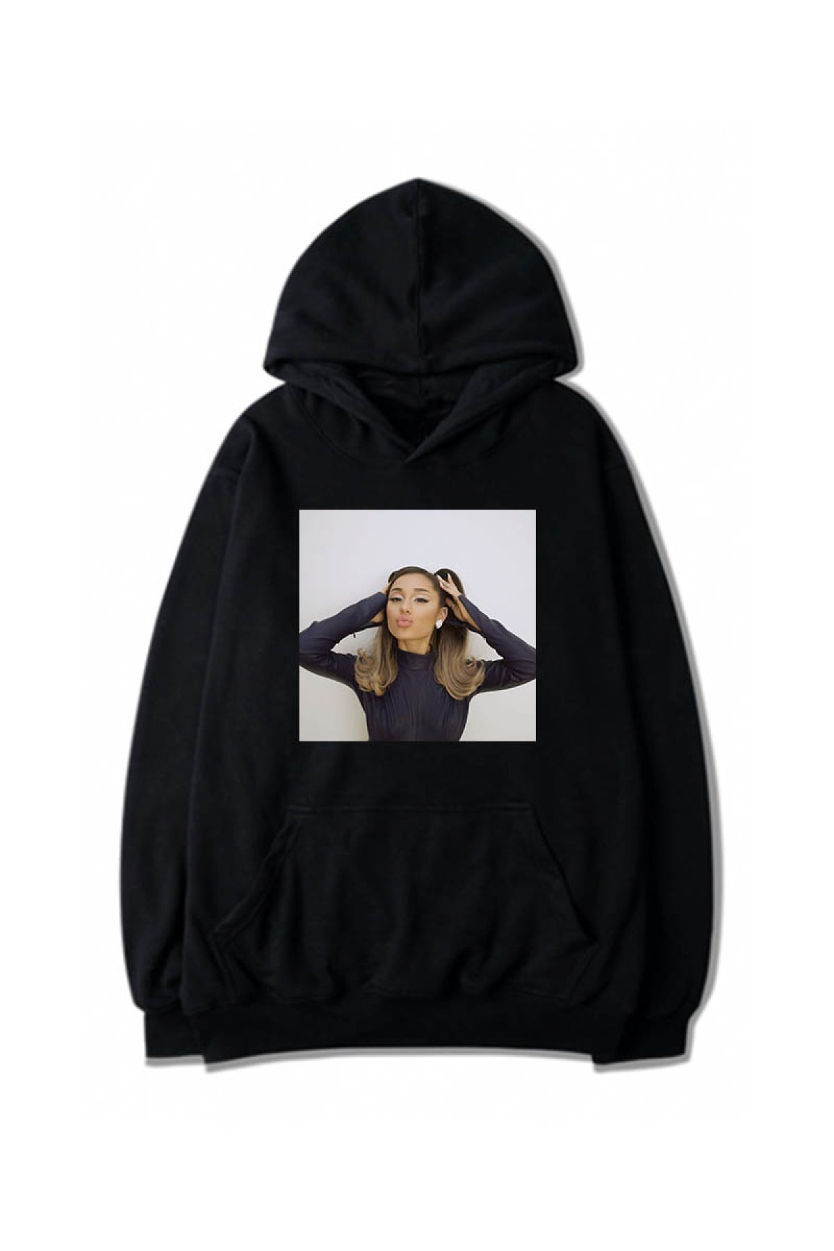 Ariana Grande Siyah-5 Sweatshirt