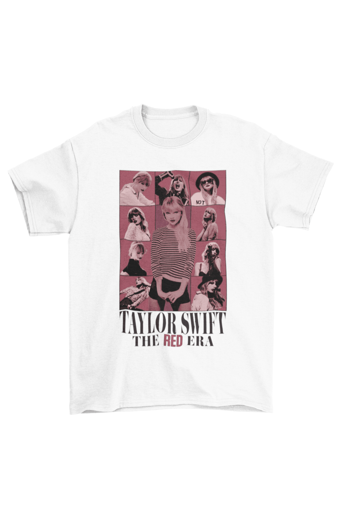 Taylor Swift The RED Era Beyaz Tshirt