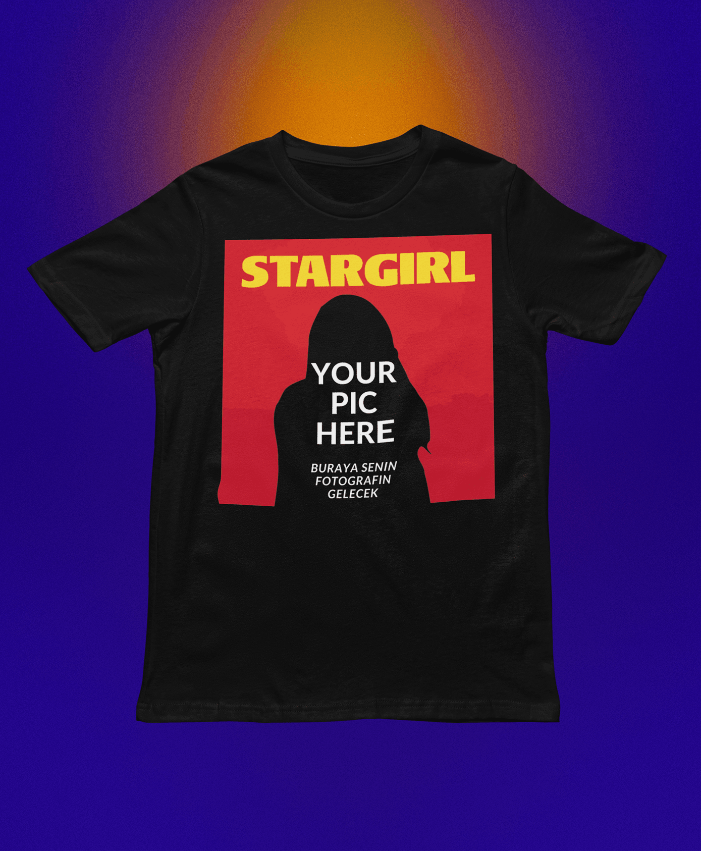 Stargirl Tişört Kişiye özel tasarım