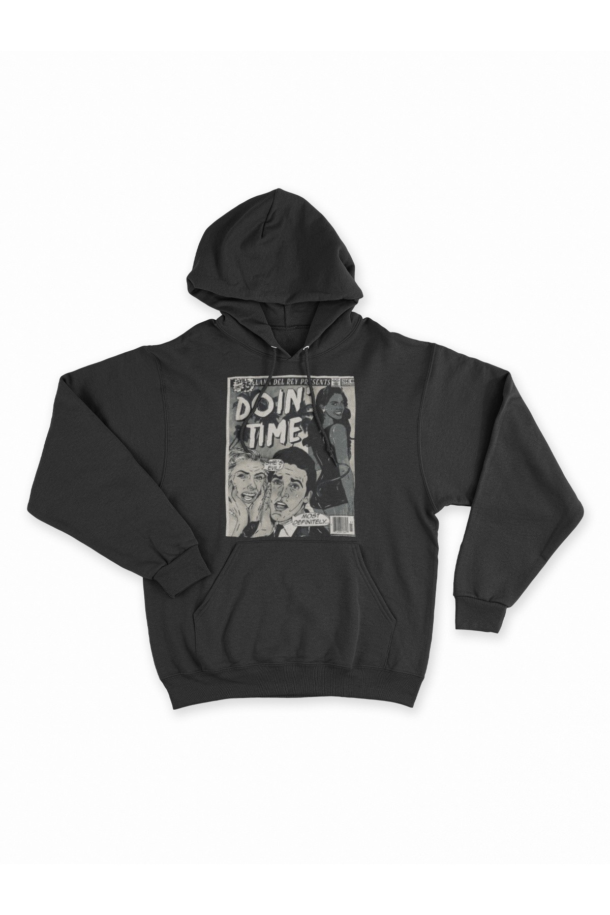 Lana Del Rey Evil Siyah Hoodie