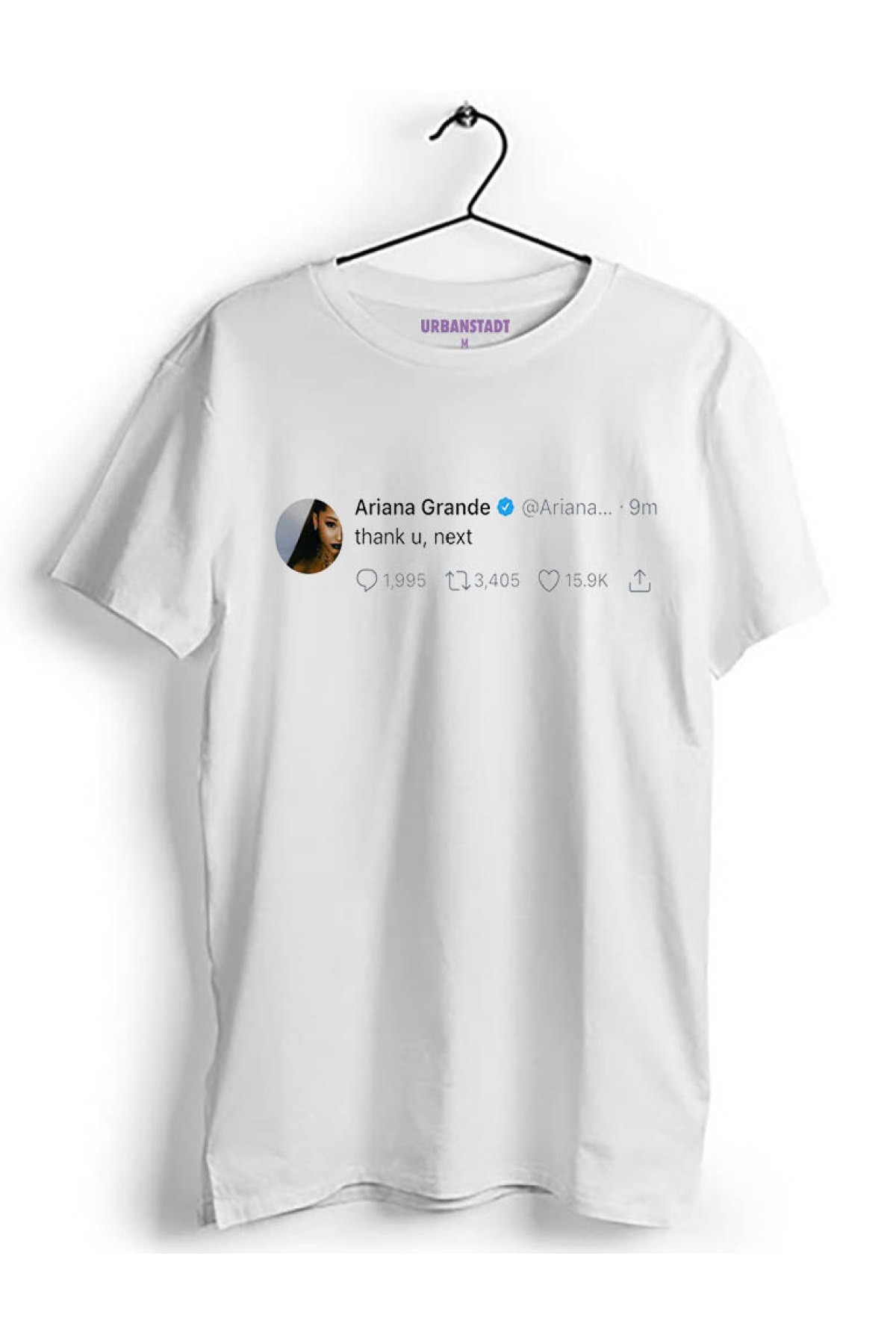 Ariana Grande Twit-2 Beyaz Tişört