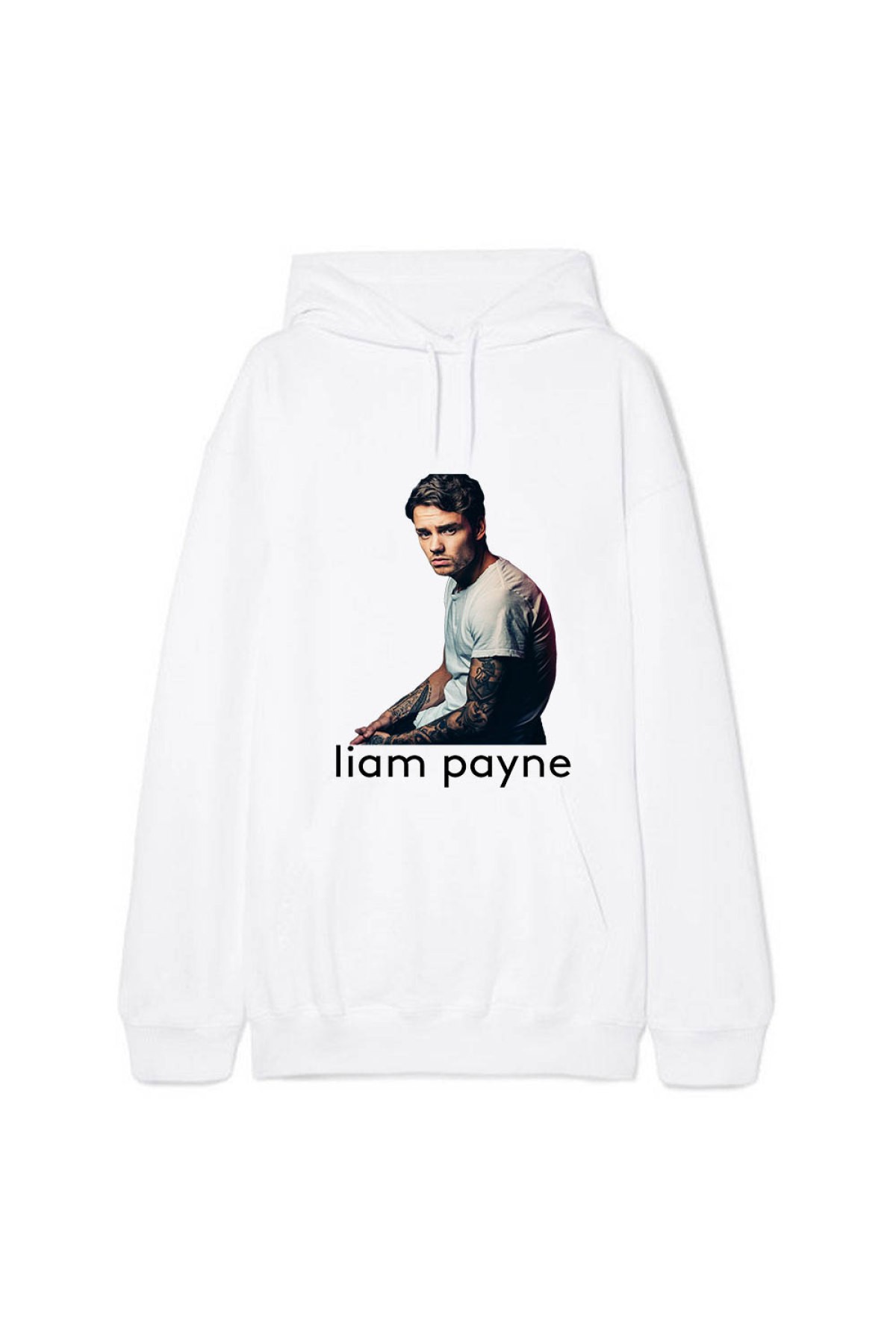 Liam Payne Beyaz Sweatshirt