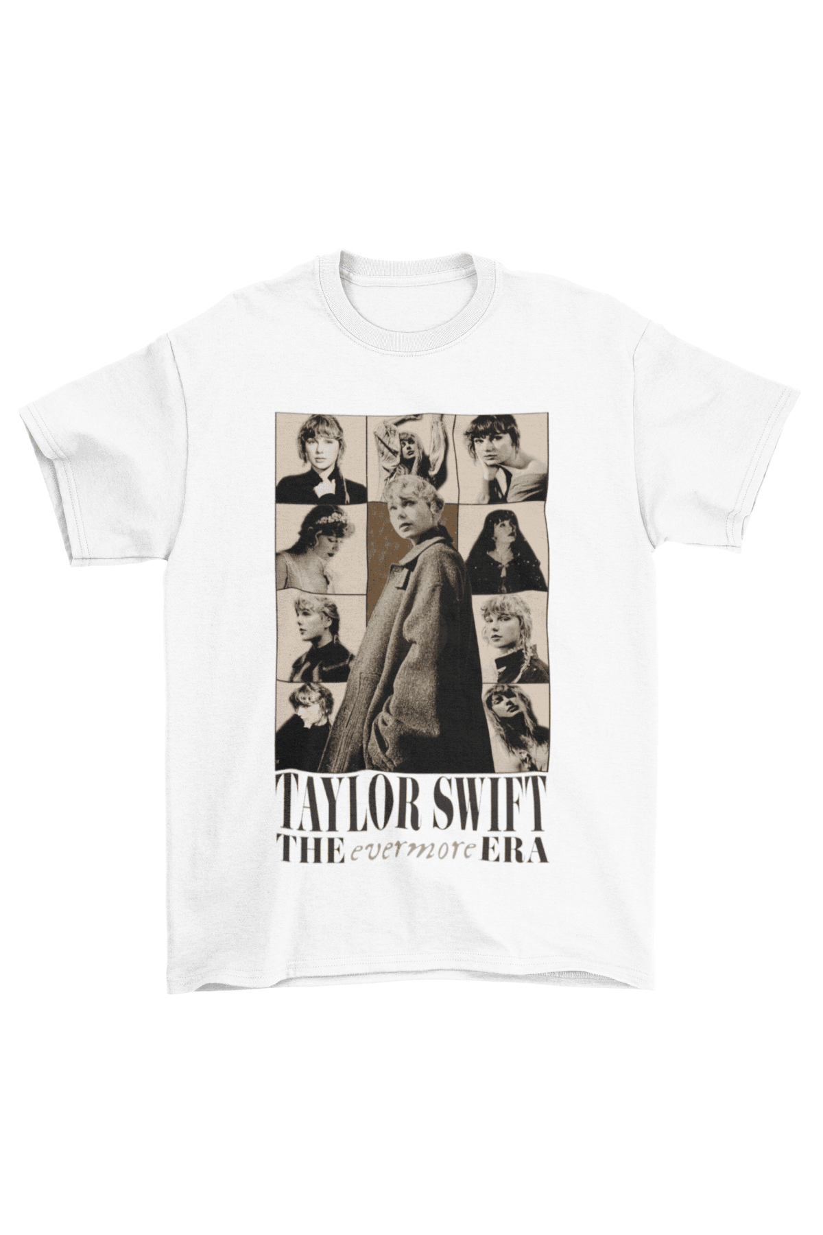 Taylor Swift The EVERMORE Era Beyaz Tshirt