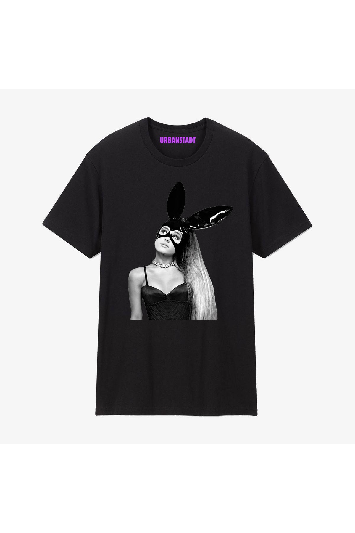 Ariana Grande Siyah Tişört