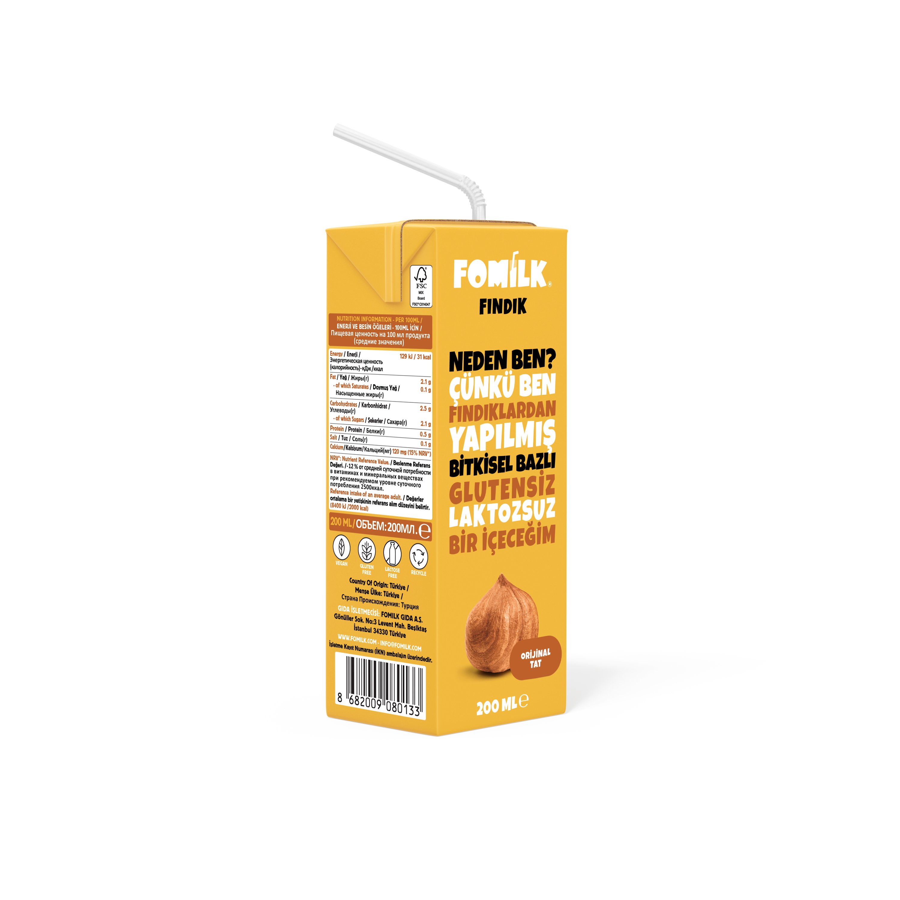 FINDIK 200 ML