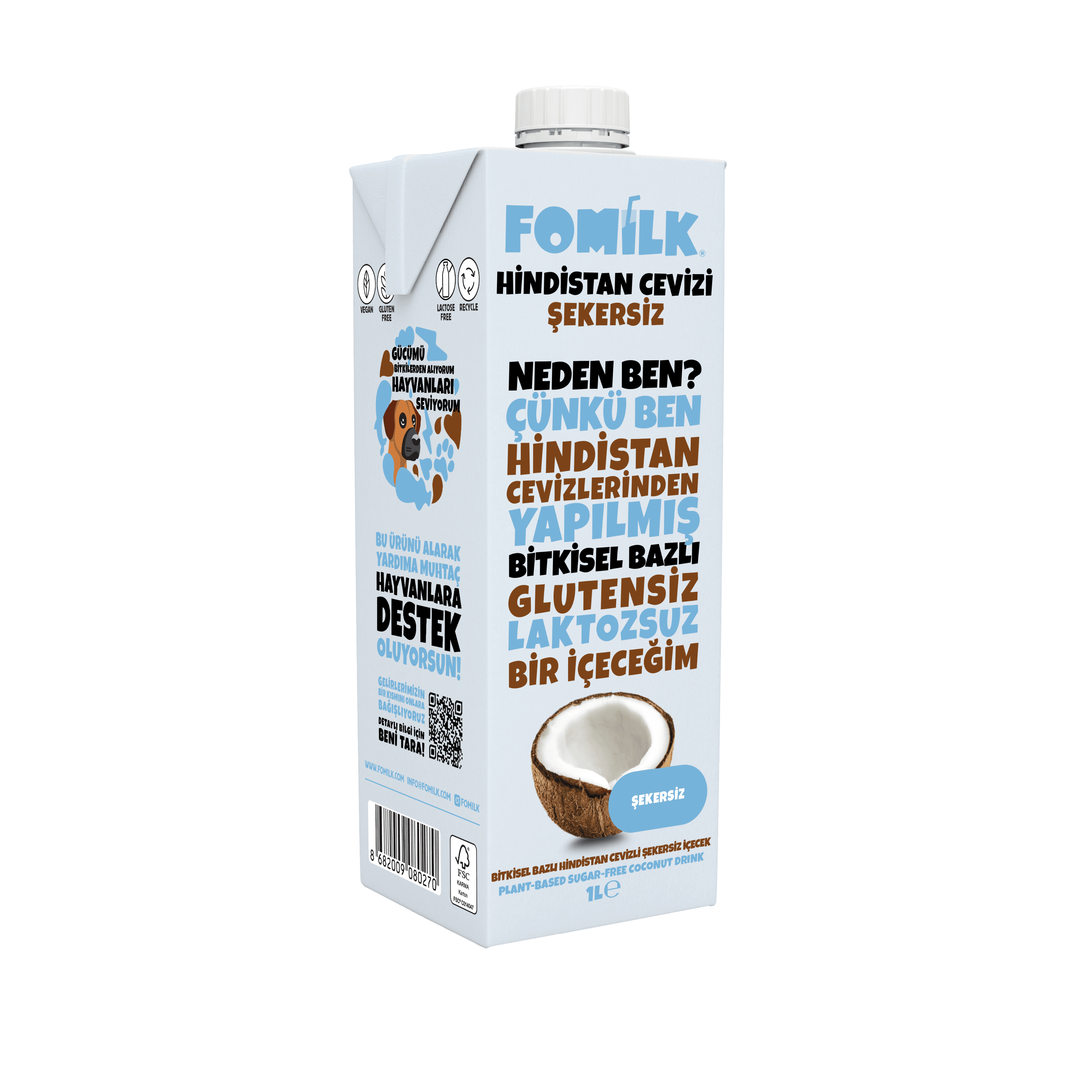 HİNDİSTAN CEVİZİ ŞEKERSİZ 1 L X 12 ADET