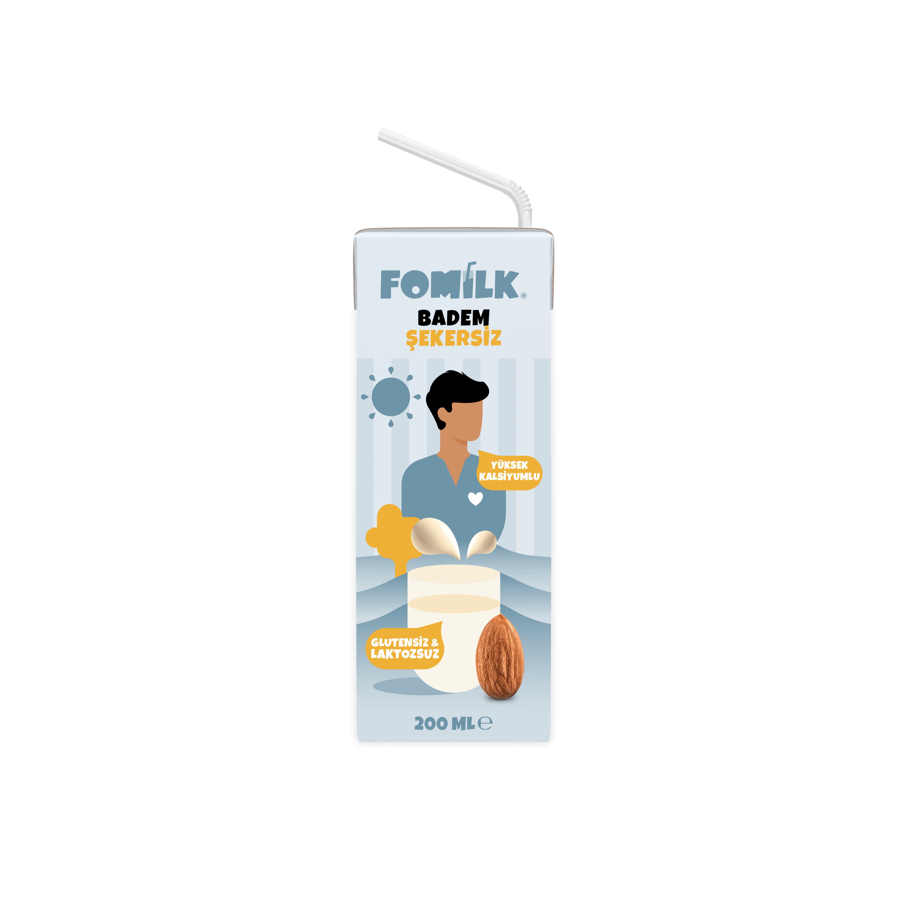 BADEM ŞEKERSİZ 200 ML