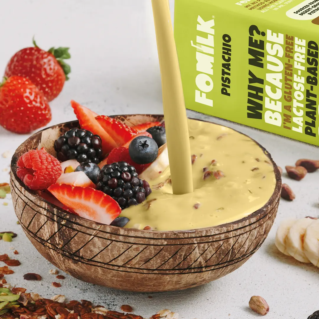 乳液・ミルク fumi Fomilk Bitkisel Bazlı Antep Fıstığı İçeceği 1L
