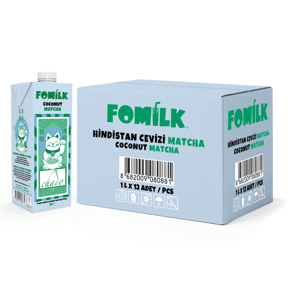HİNDİSTAN CEVİZİ MATCHA 1 L X 12 ADET