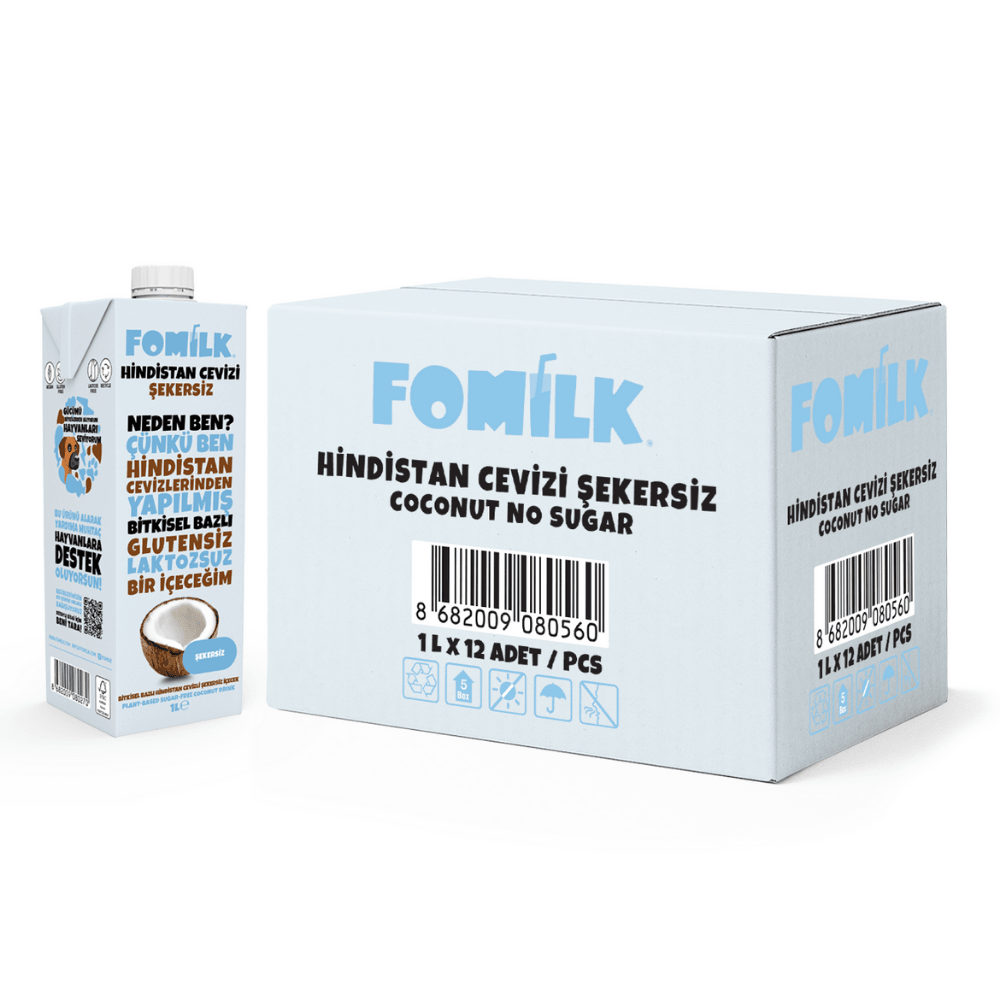 HİNDİSTAN CEVİZİ ŞEKERSİZ 1 L X 12 ADET