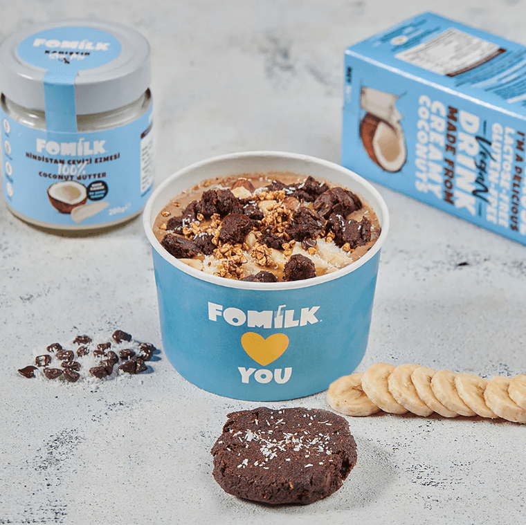 FOMİLK %100 HİNDİSTAN CEVİZİ EZMESİ / COCONUT BUTTER 200G