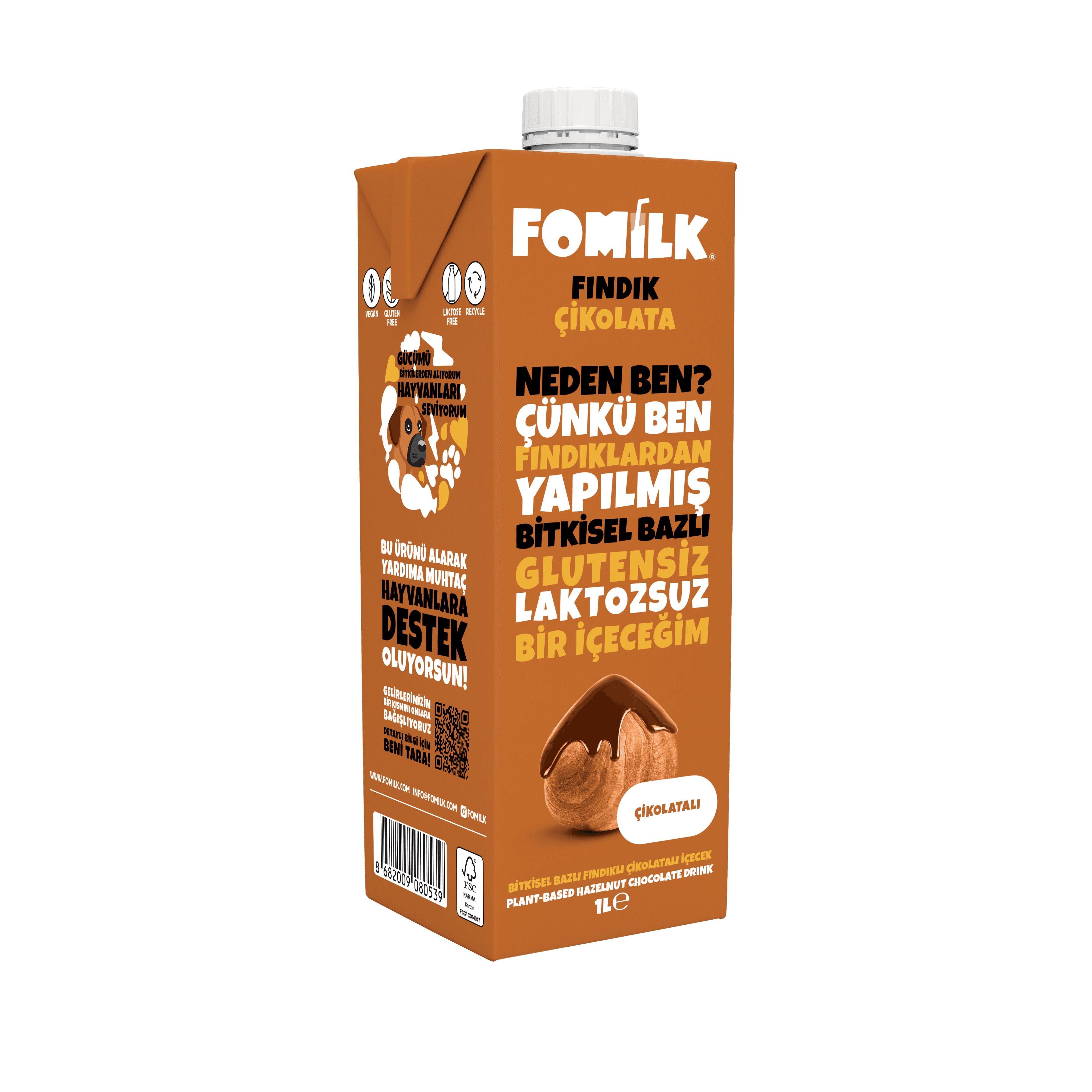 FINDIK ÇİKOLATA 1 L