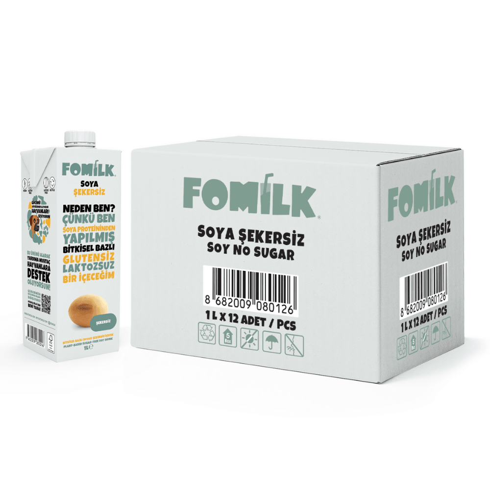 SOYA ŞEKERSİZ 1 L X 12 ADET