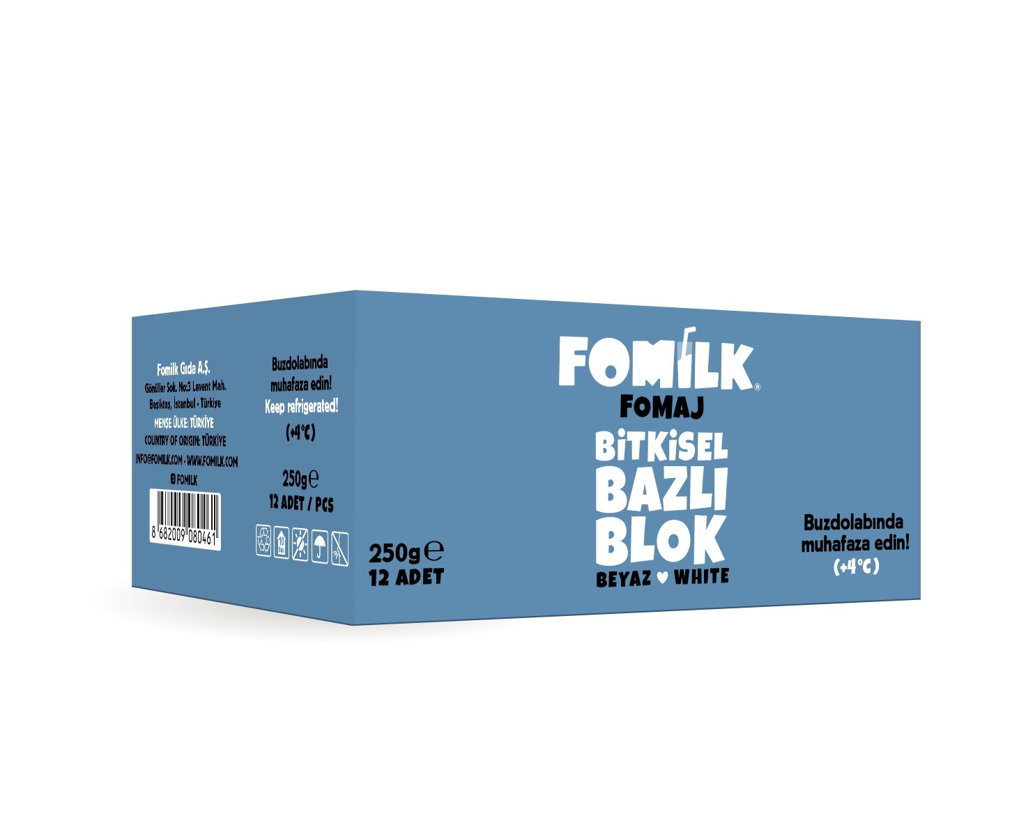 BEYAZ BLOK 250G X 12 ADET
