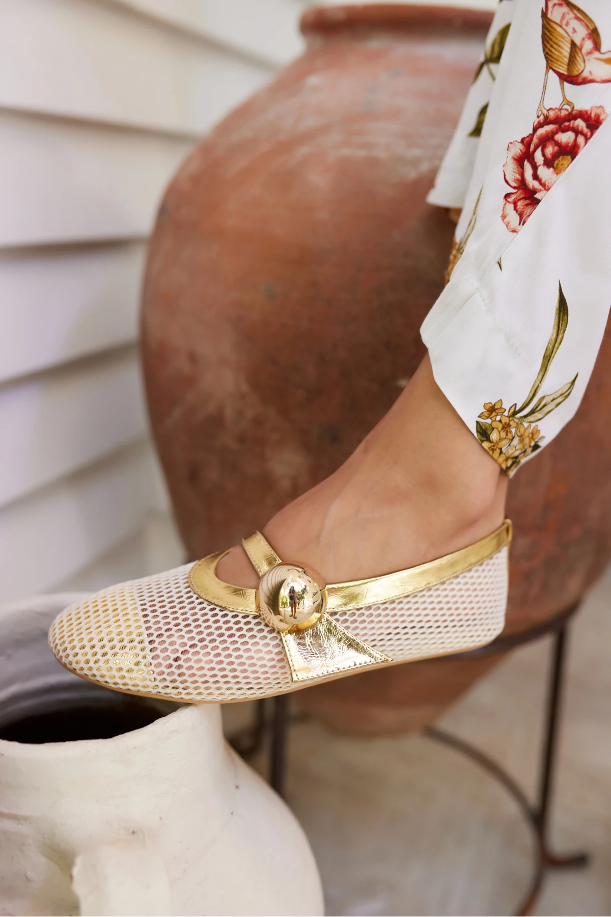 NİKA KADIN GOLD FİLE DETAY BABET