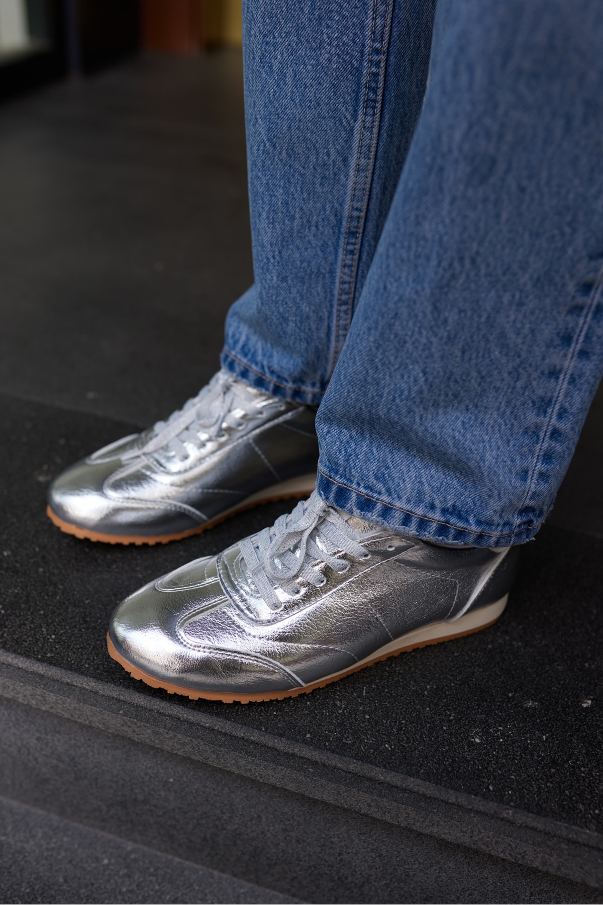 TİAGO KADIN GUMUS BAGCIKLI SNEAKER