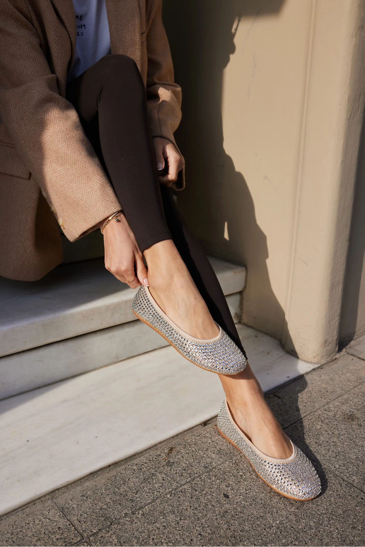 MARTON KADIN BEJ TULE TAŞLİ FİLE BABET