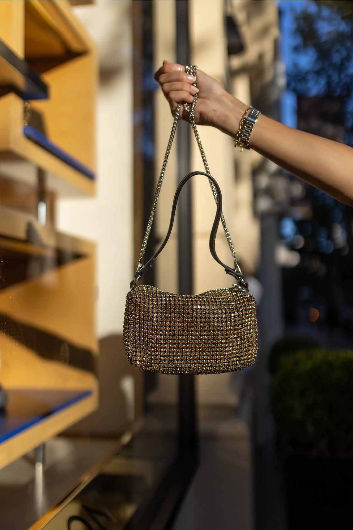 Gabriel Kadin Altın Gercek Taş Ithal Çanta