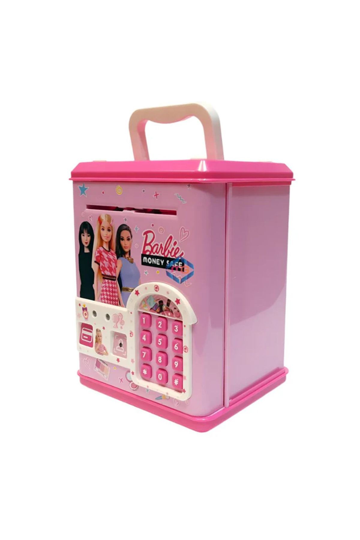 Barbie Şifreli Parmak İzİ Butonlu ATM Kumbara