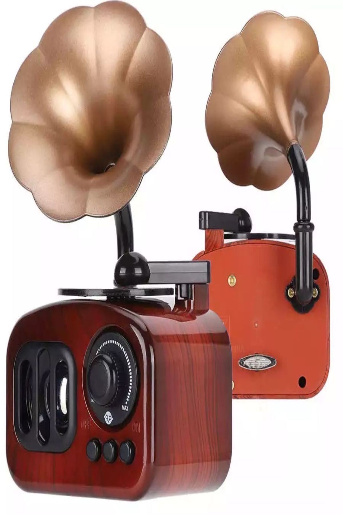 Nostalik Gramofon Müzik Kutusu