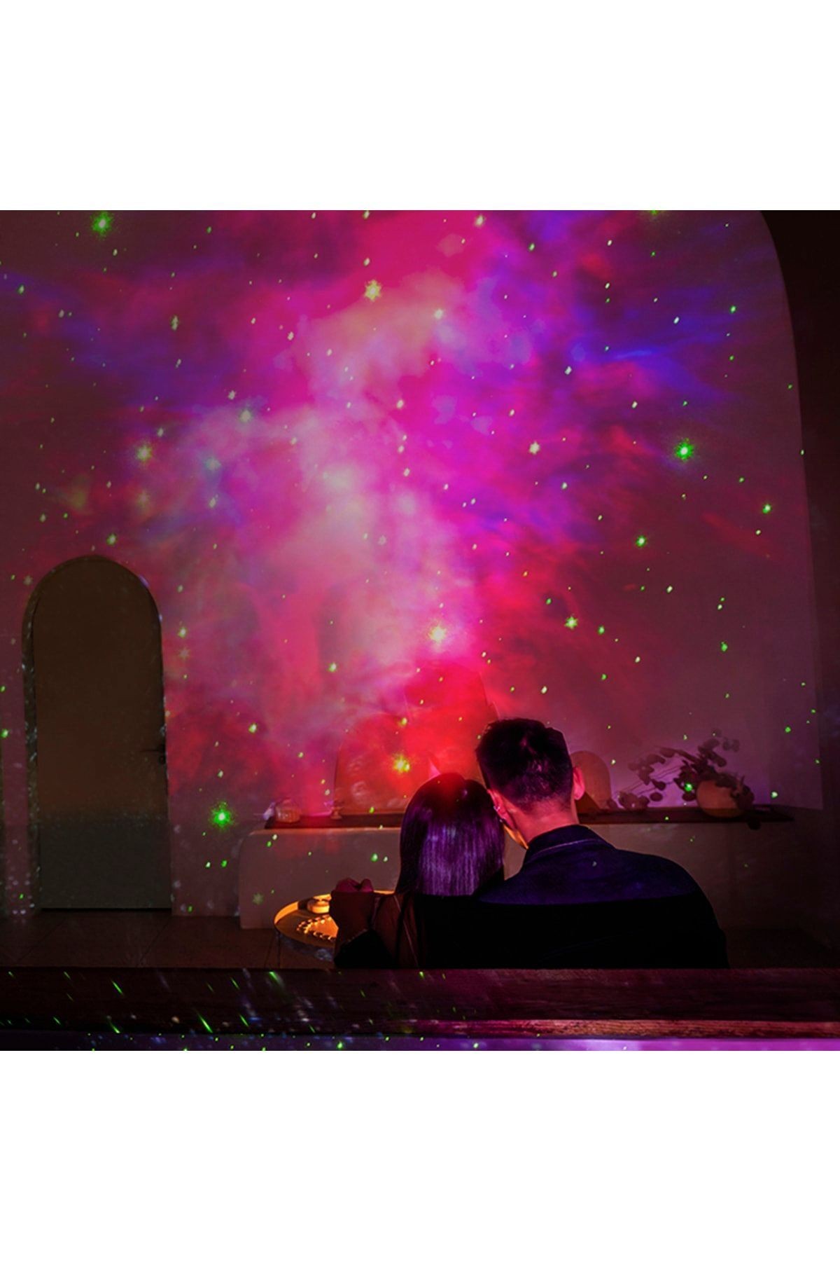 Astronot Kumandalı Projeksiyon Gece Lambası