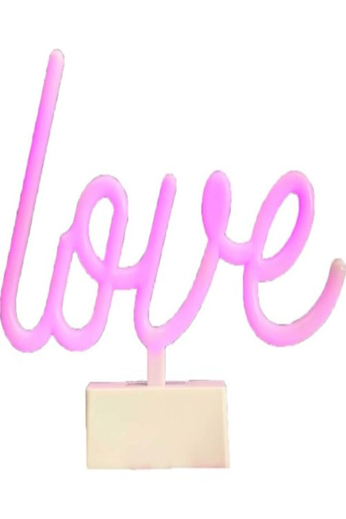 Love Tasarımlı Neon Led Masa Ve Gece Lambası