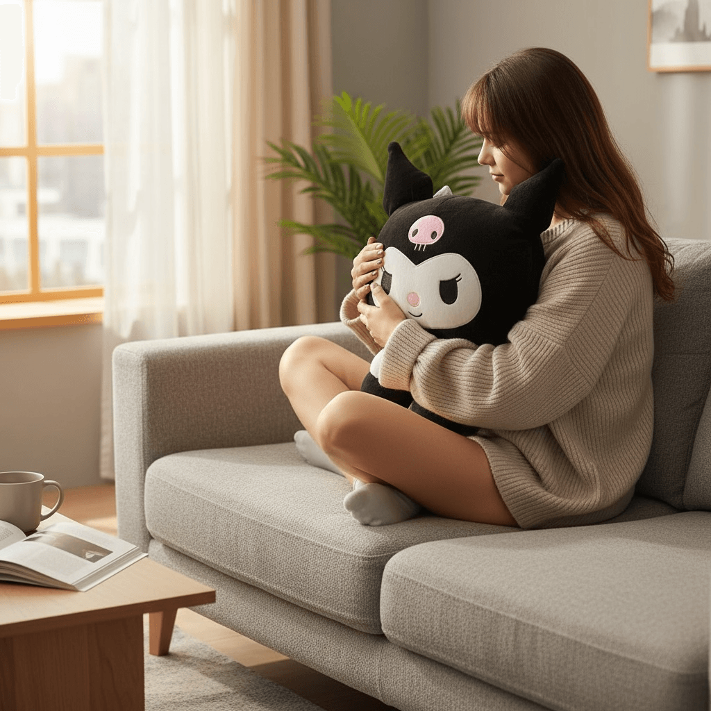 Kuromi Pelüş Oyuncak 40cm