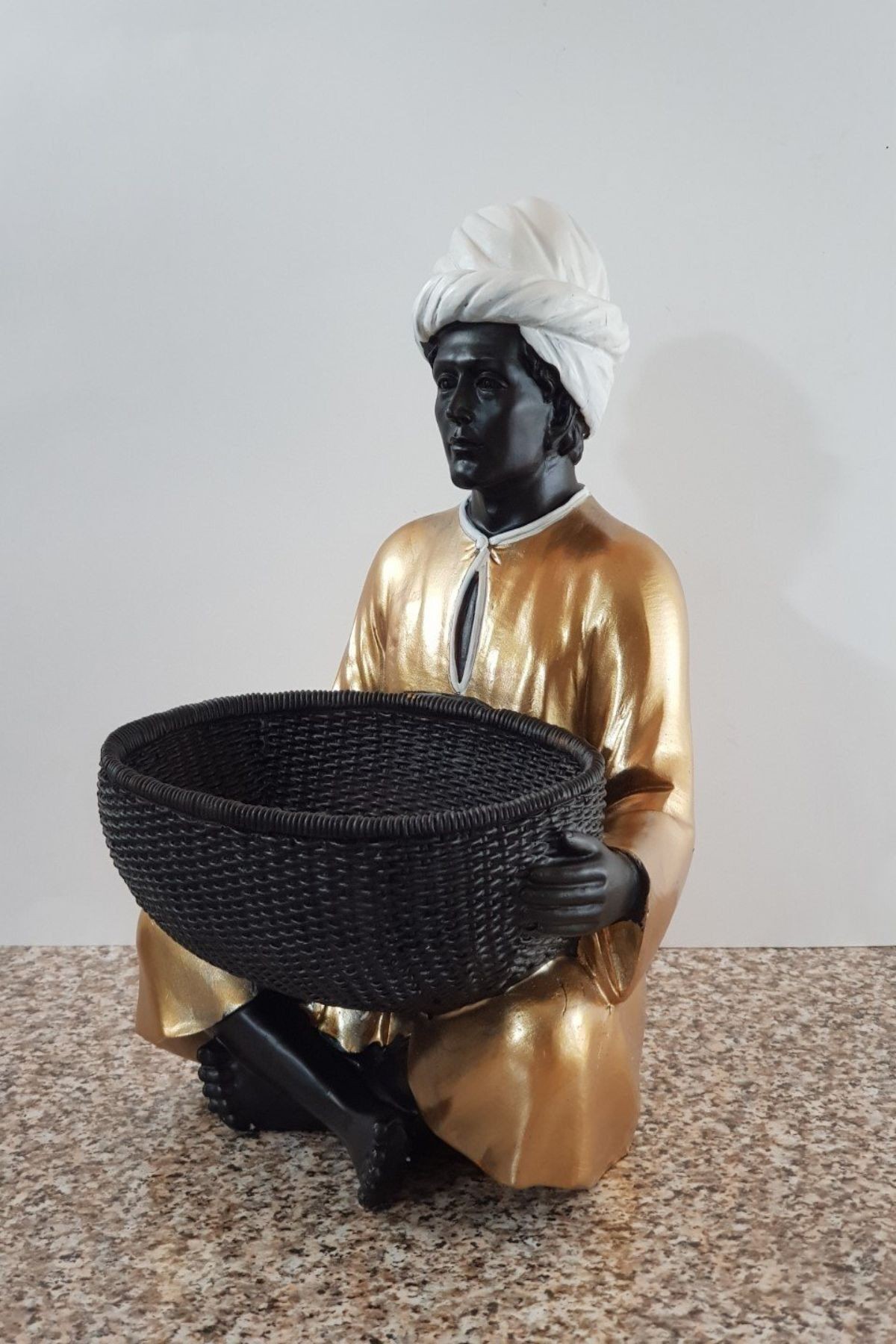 Dekoratif Erkek Hint Fakiri Biblo
