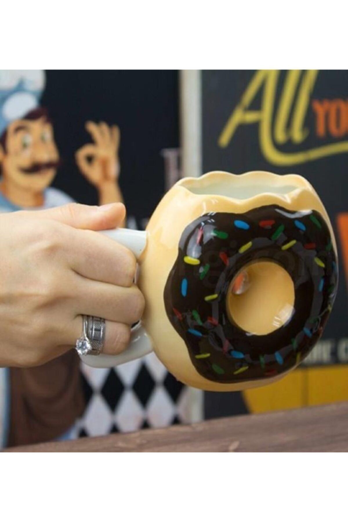 Donut Kupa Bardak