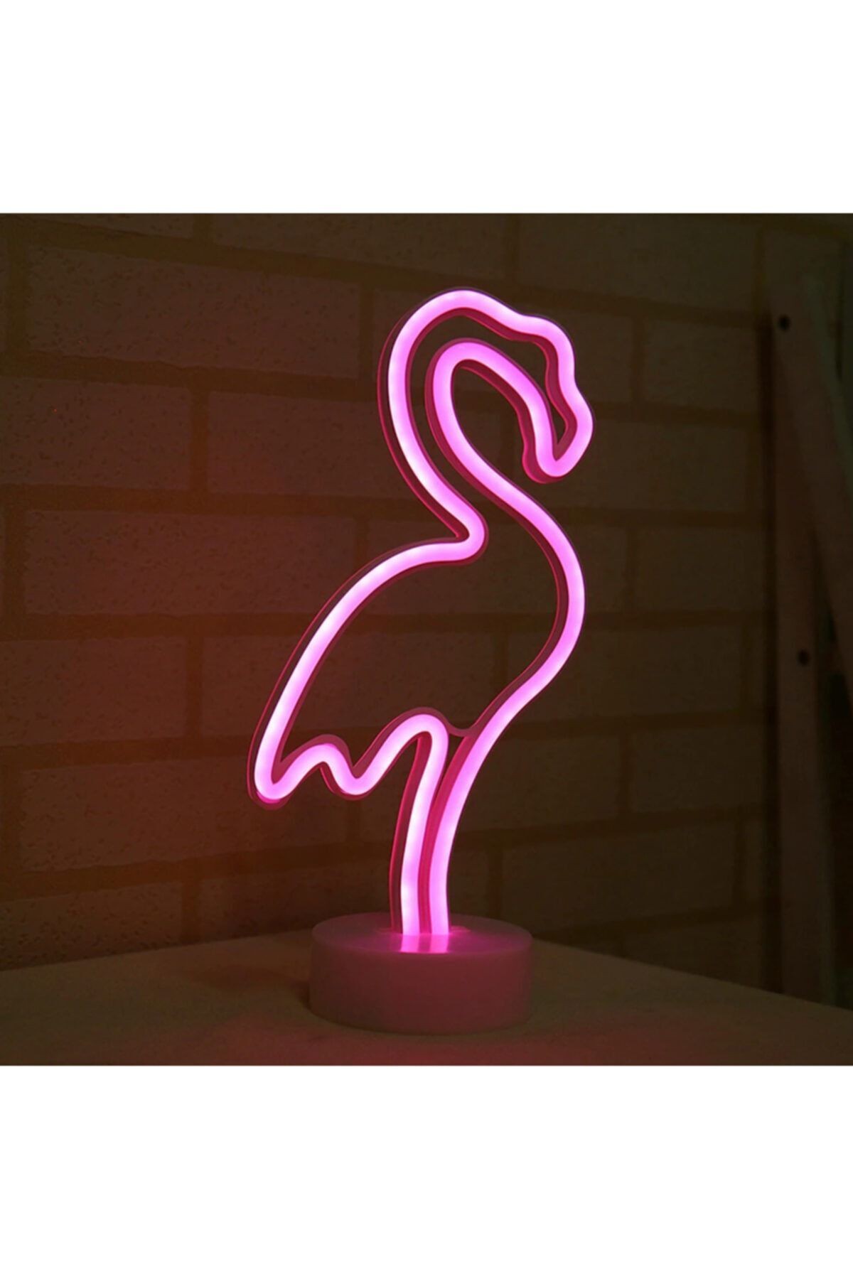 Flamingo Tasarımlı Neon Led Lamba 32*15cm
