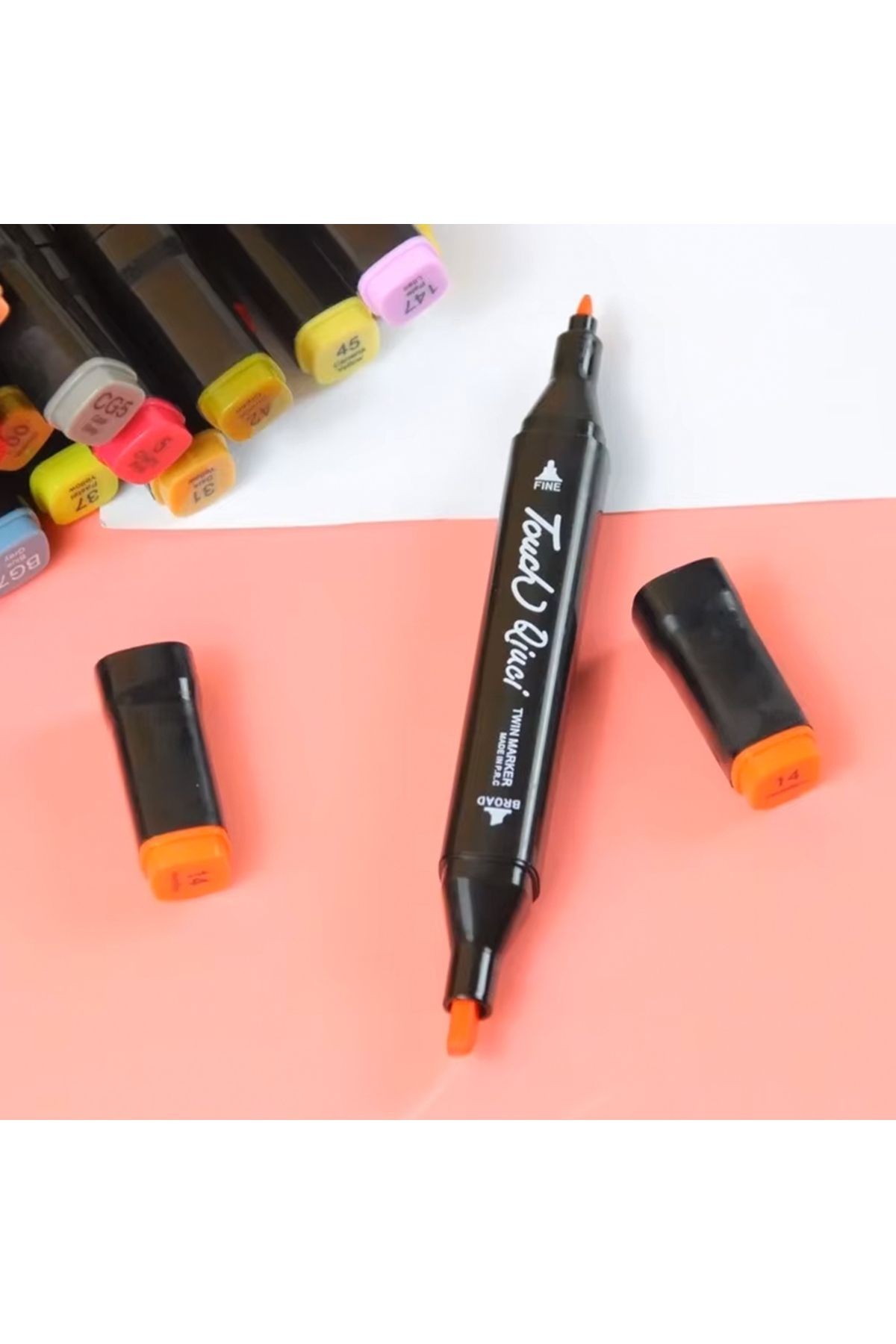 TOUCH 36 Adet Çift Taraflı Marker Kalem DOUBLE