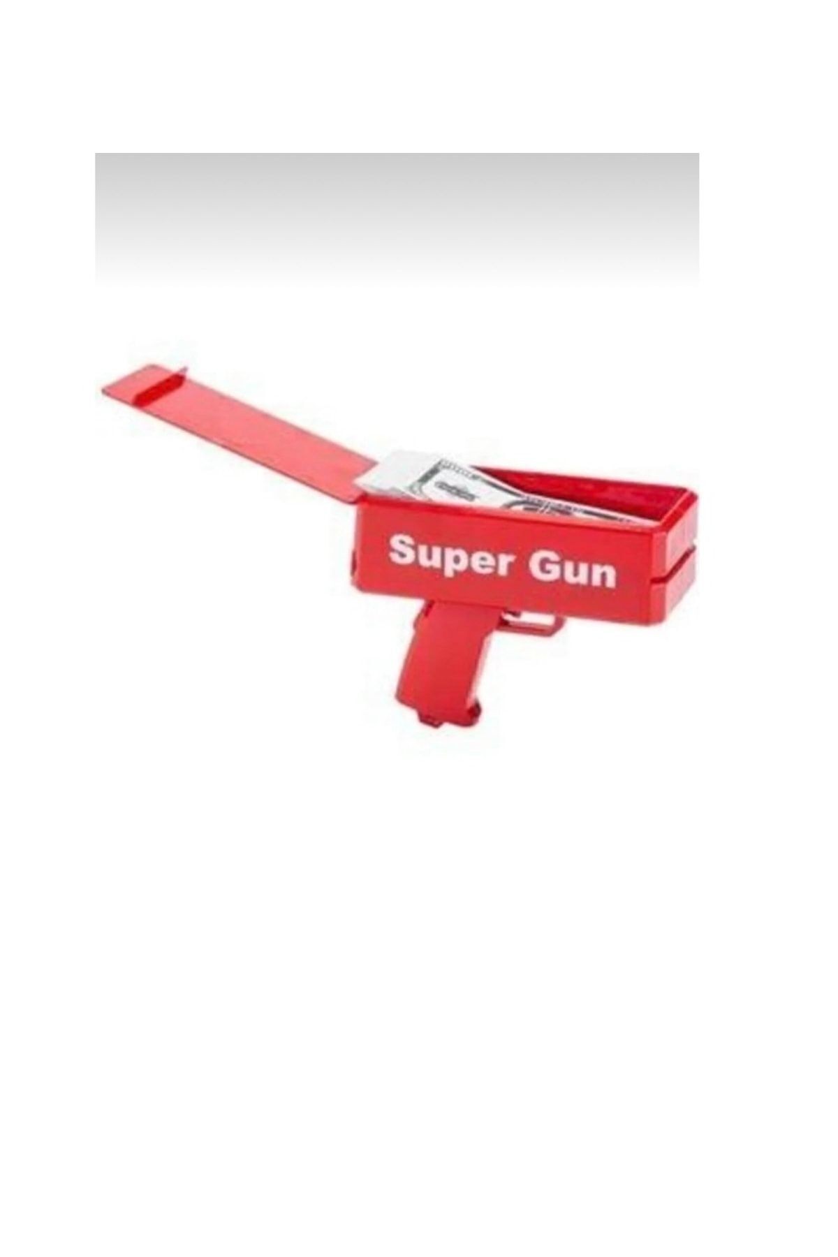 Super Money Gun Para Saçma Tabancası - Kırmızı