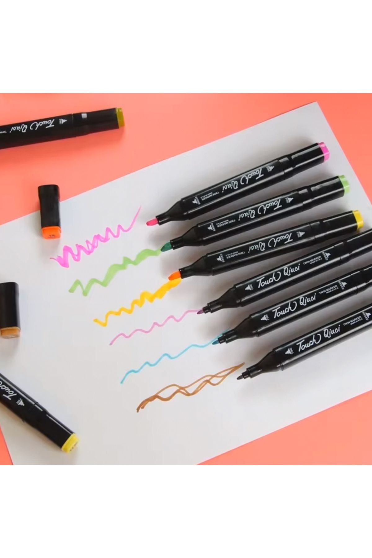 TOUCH 36 Adet Çift Taraflı Marker Kalem DOUBLE