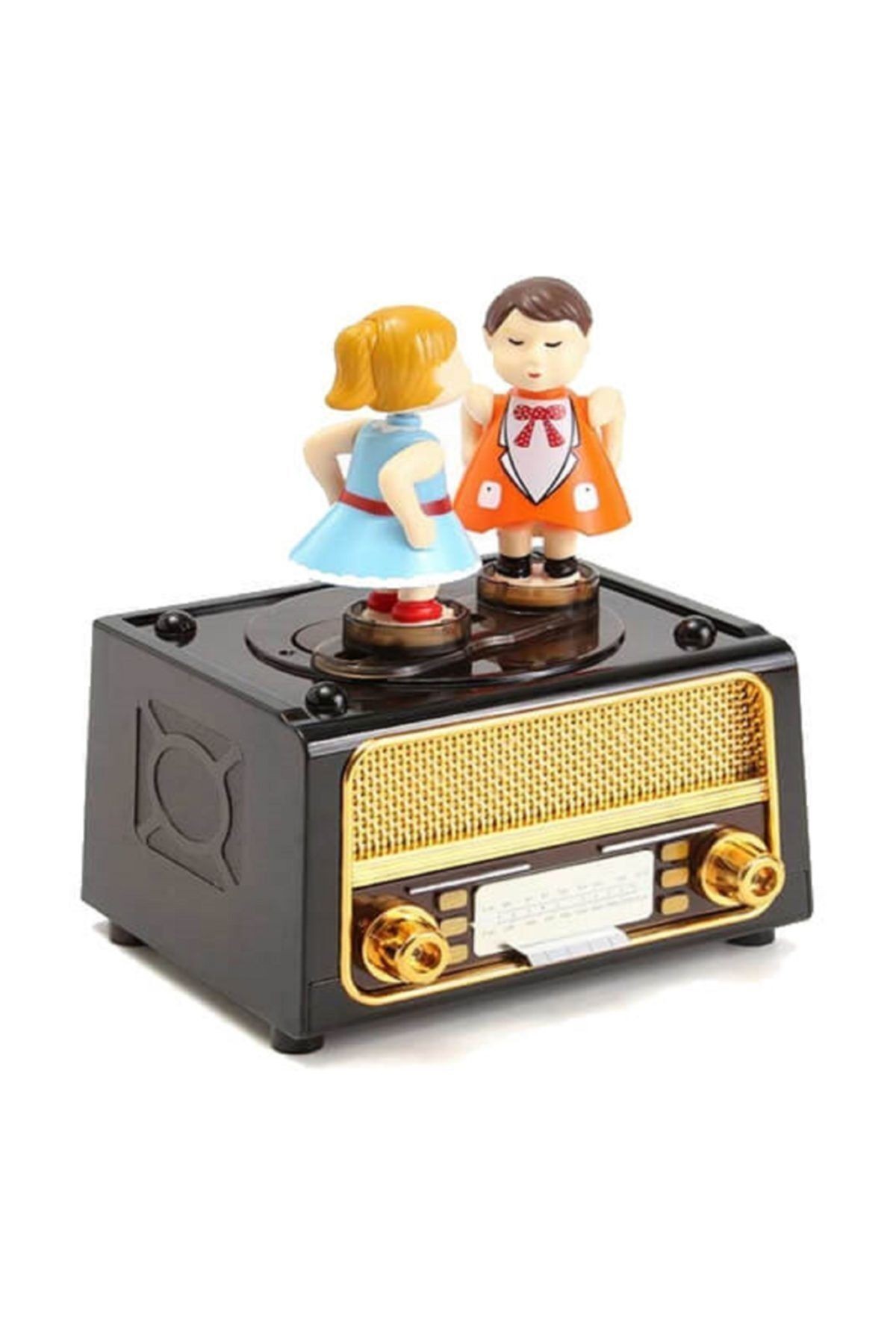 Nostaljik Radyo Görünümlü Müzik Kutusu