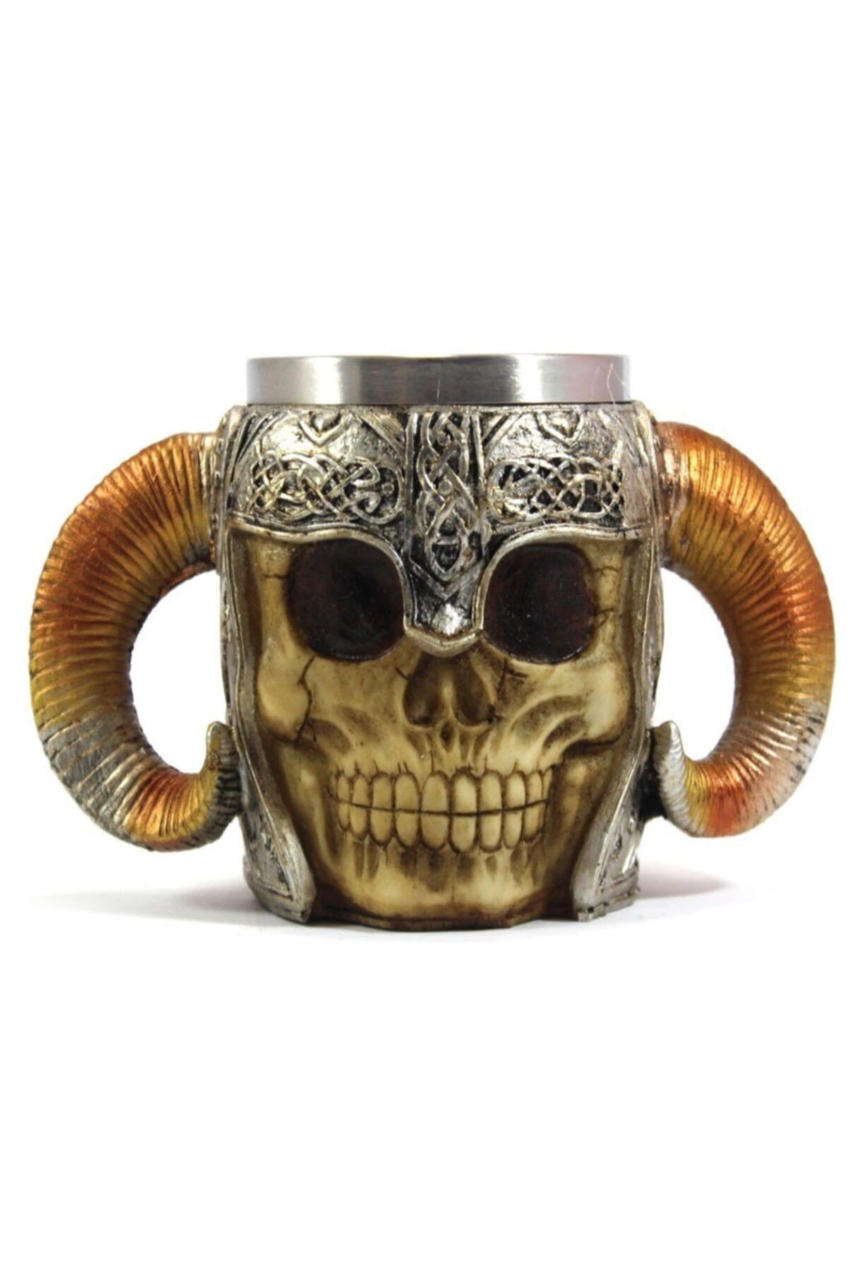 Boynuzlu Viking Kuru Kafa Kupa