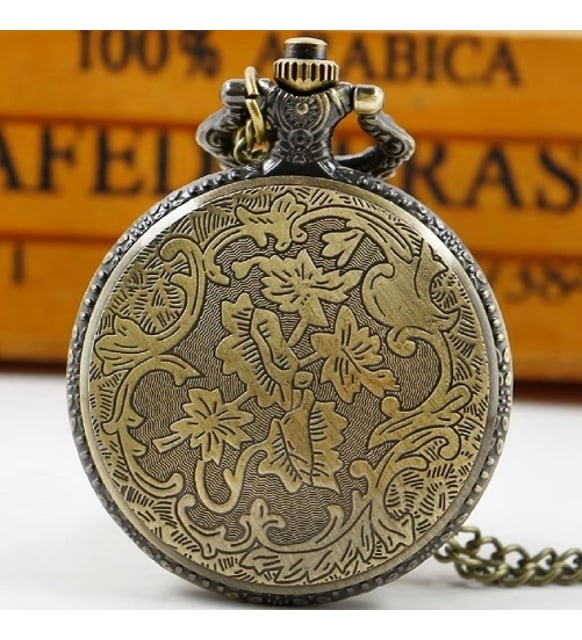 Kişiye Özel Marvel İron Man Quartz Steampunk Vintage Köstekli Saat