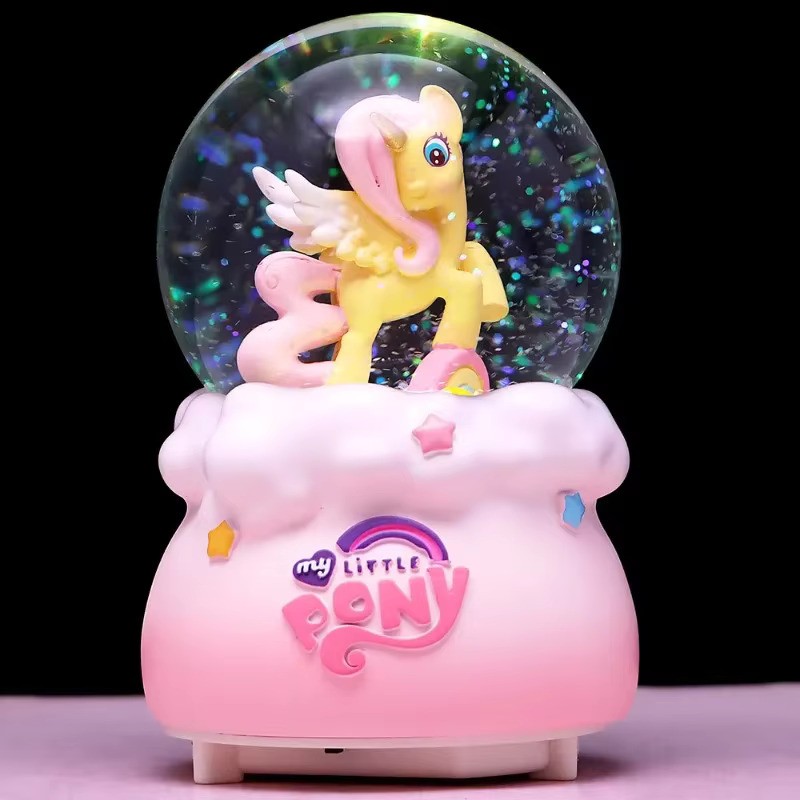 My Little Pony Kar Küresi Büyük Boy Tam Otomatik Işıklı Müzikli Püskürtmeli