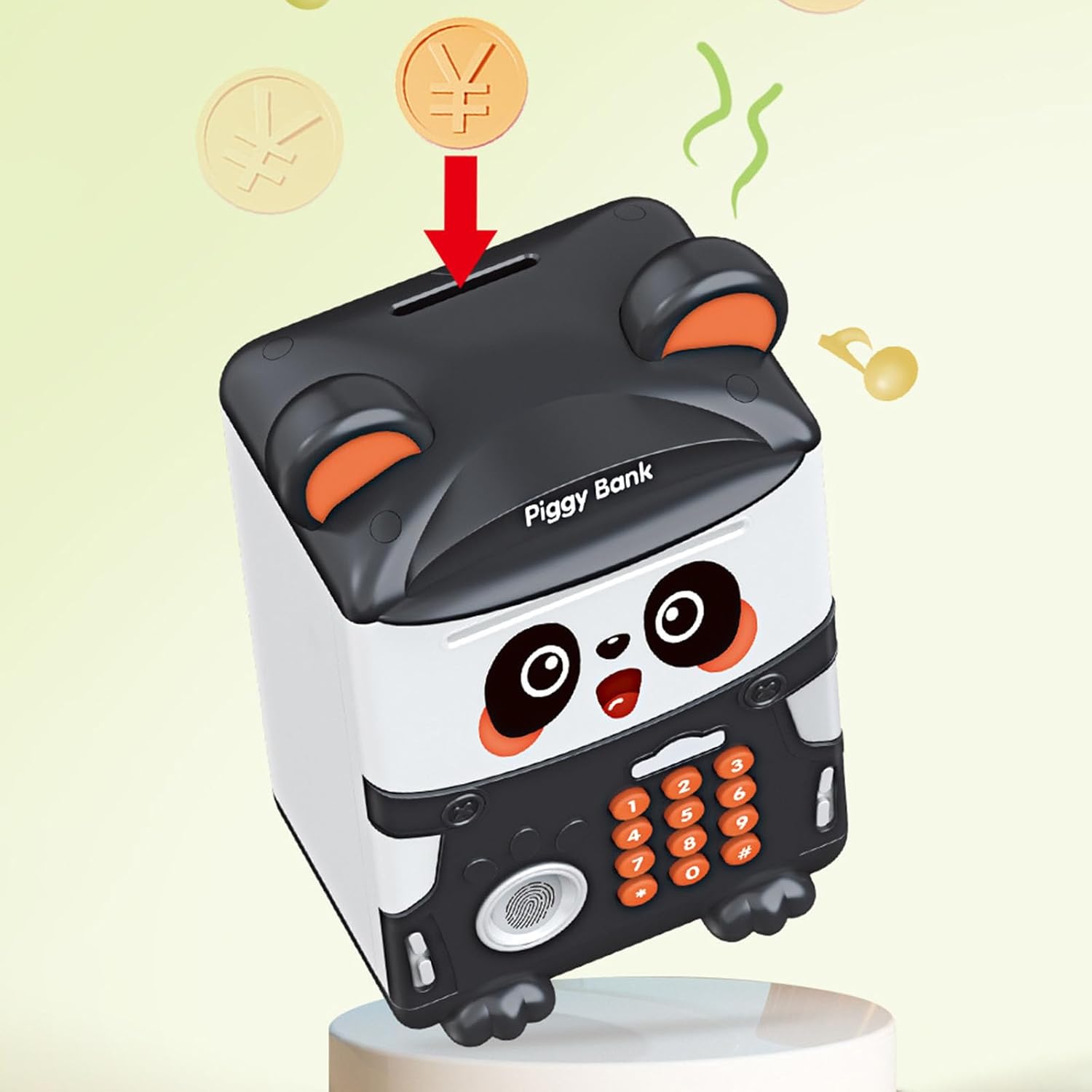 Panda Şeklinde ATM Şifreli Kumbara