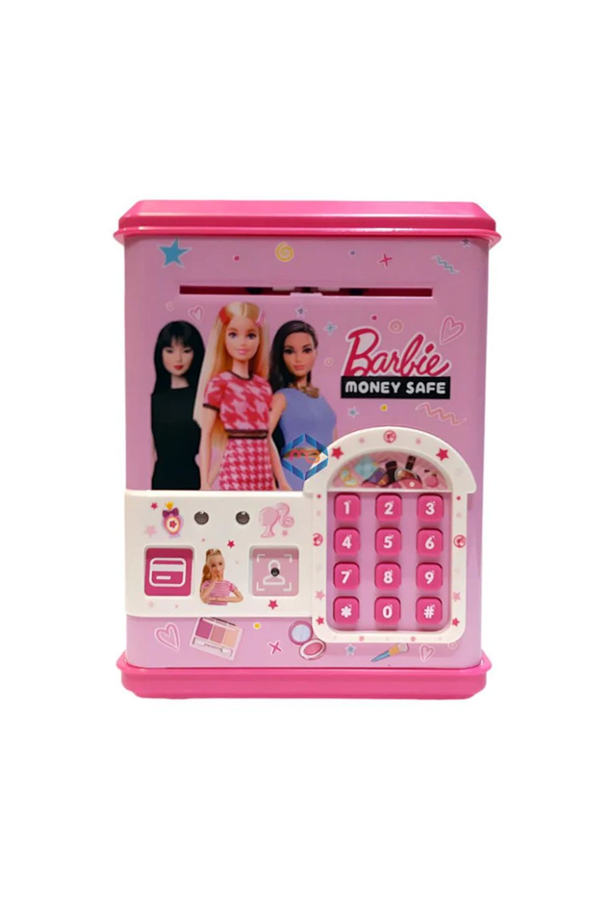 Barbie Şifreli Parmak İzİ Butonlu ATM Kumbara