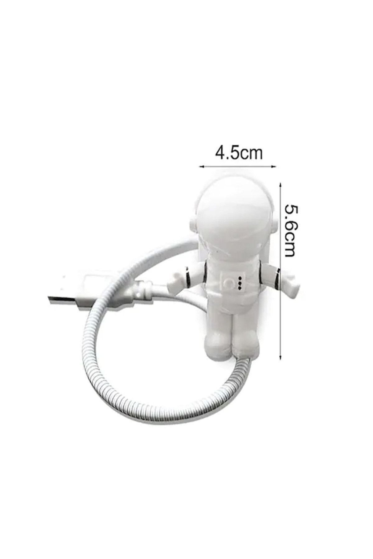 Astronot Lamba Led Usb Gece Lambası Klavye Işığı Kitap Okuma Işığı