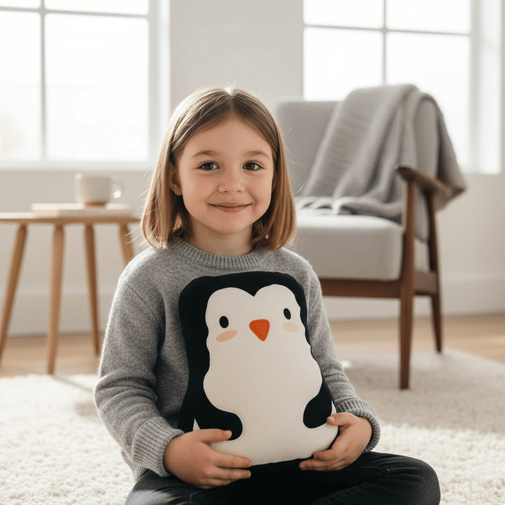 Sevimli Penguen Polar Oyuncak 35*35cmm