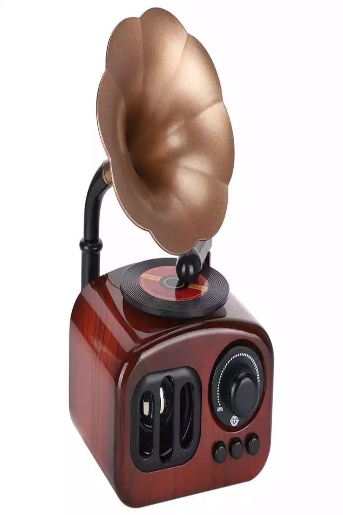Nostalik Gramofon Müzik Kutusu