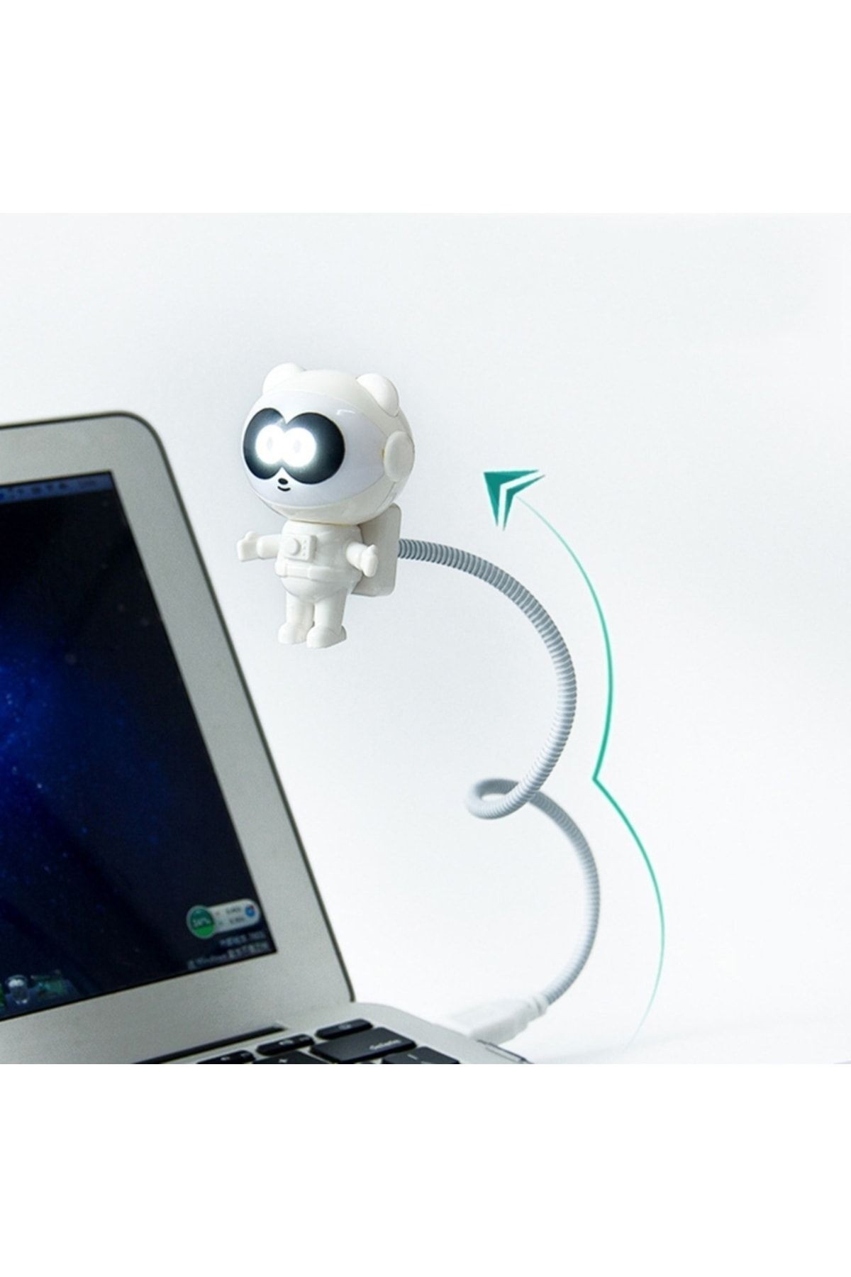 Panda Astronot Usb Led Gece Lambası