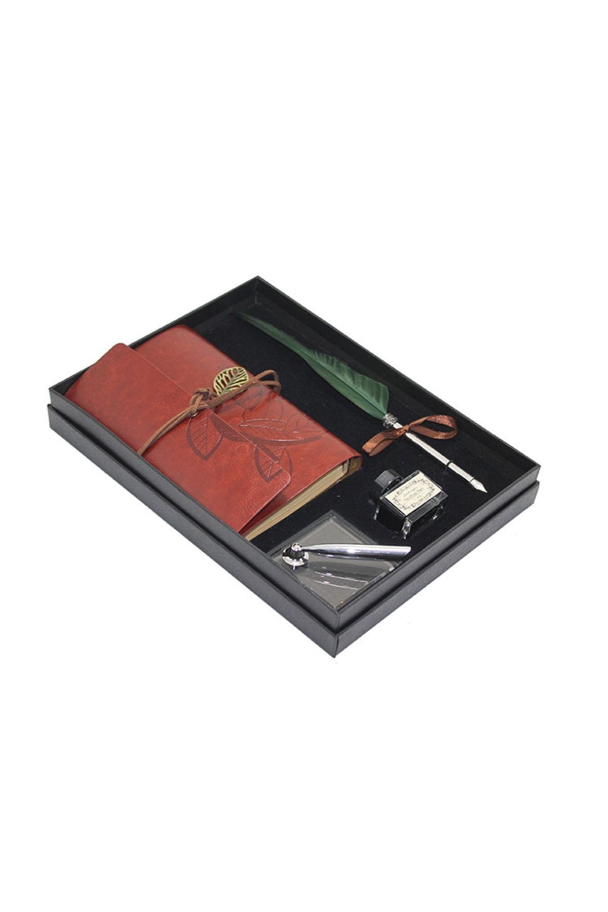 Divit Hokka Defter Ve Tüylü Kalem Seti