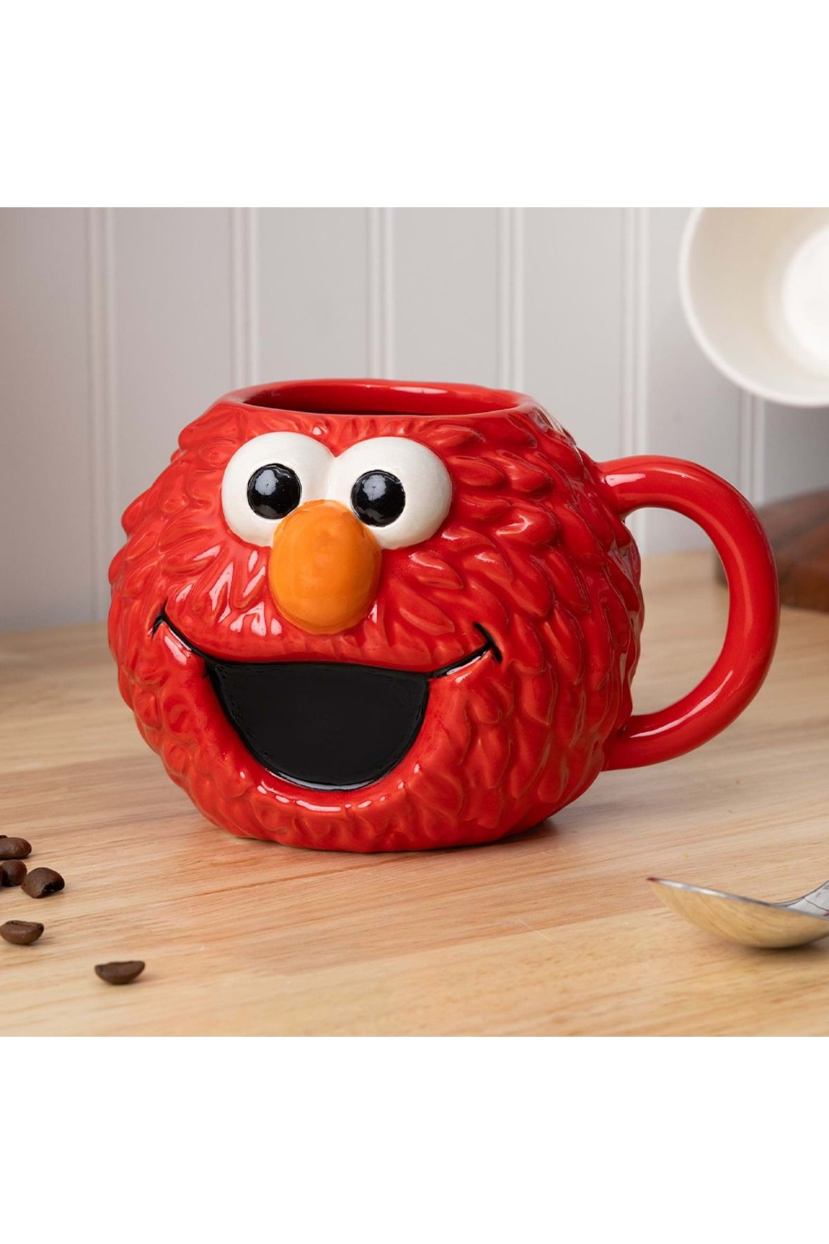 Susam Sokağı Elmo Kafa Kalıplı Kupa