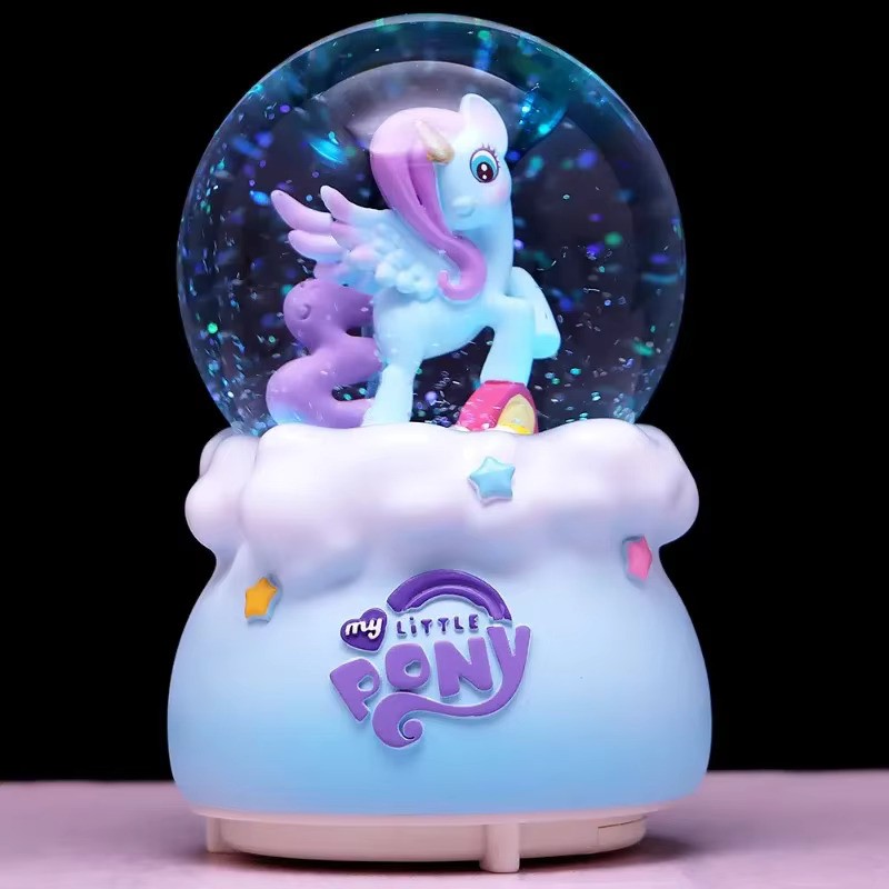 My Little Pony Kar Küresi Büyük Boy Tam Otomatik Işıklı Müzikli Püskürtmeli