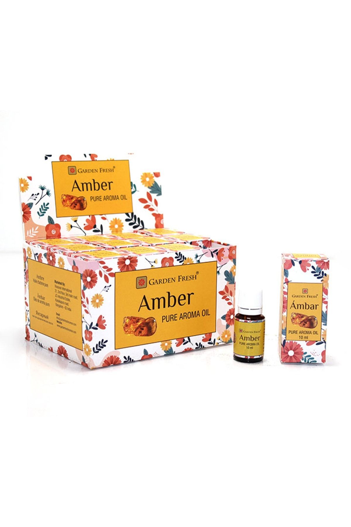 Amber Aromalı Buhurdanlık Yağı