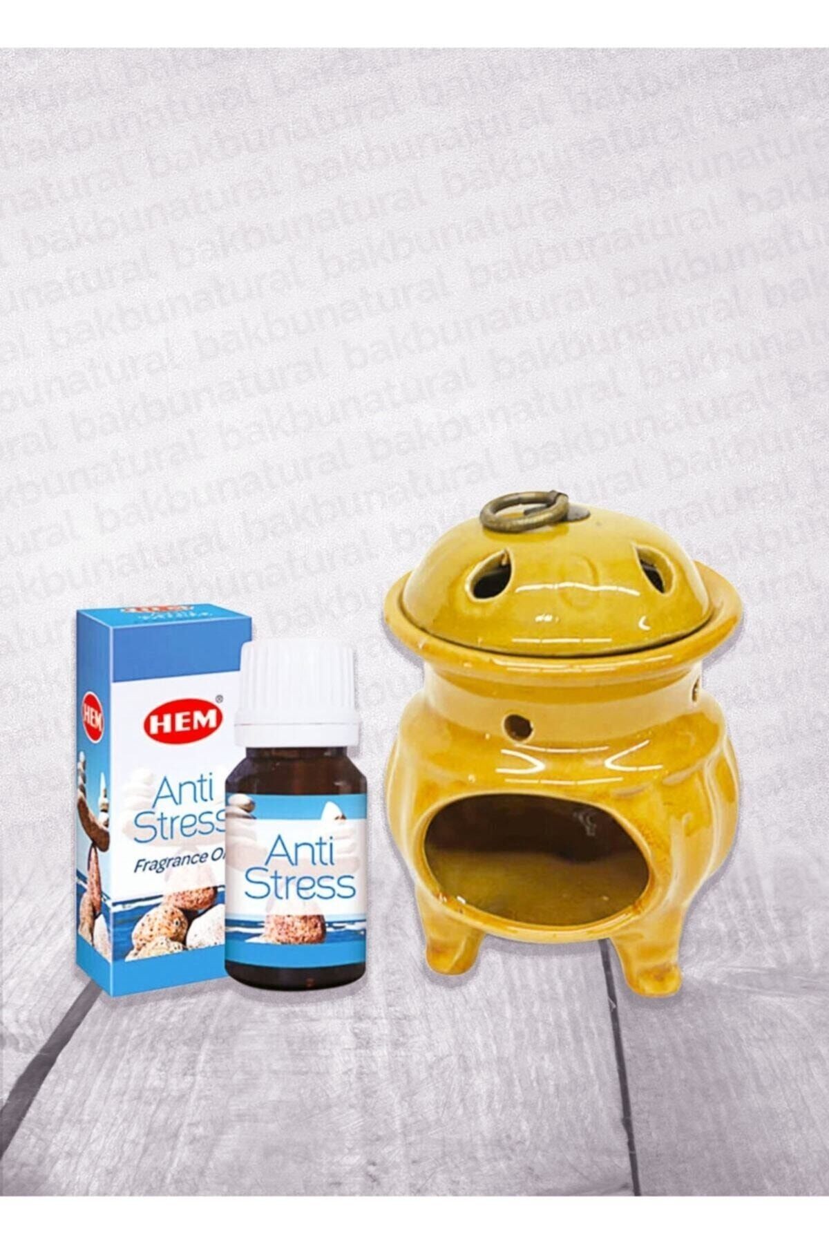 Bakbunatural Tendür Buhurdanlık Ve Anti Stress Aromatik Yağ 10ml
